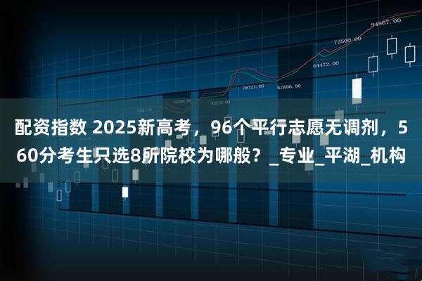 配资指数 2025新高考，96个平行志愿无调剂，560分考生只选8所院校为哪般？_专业_平湖_机构